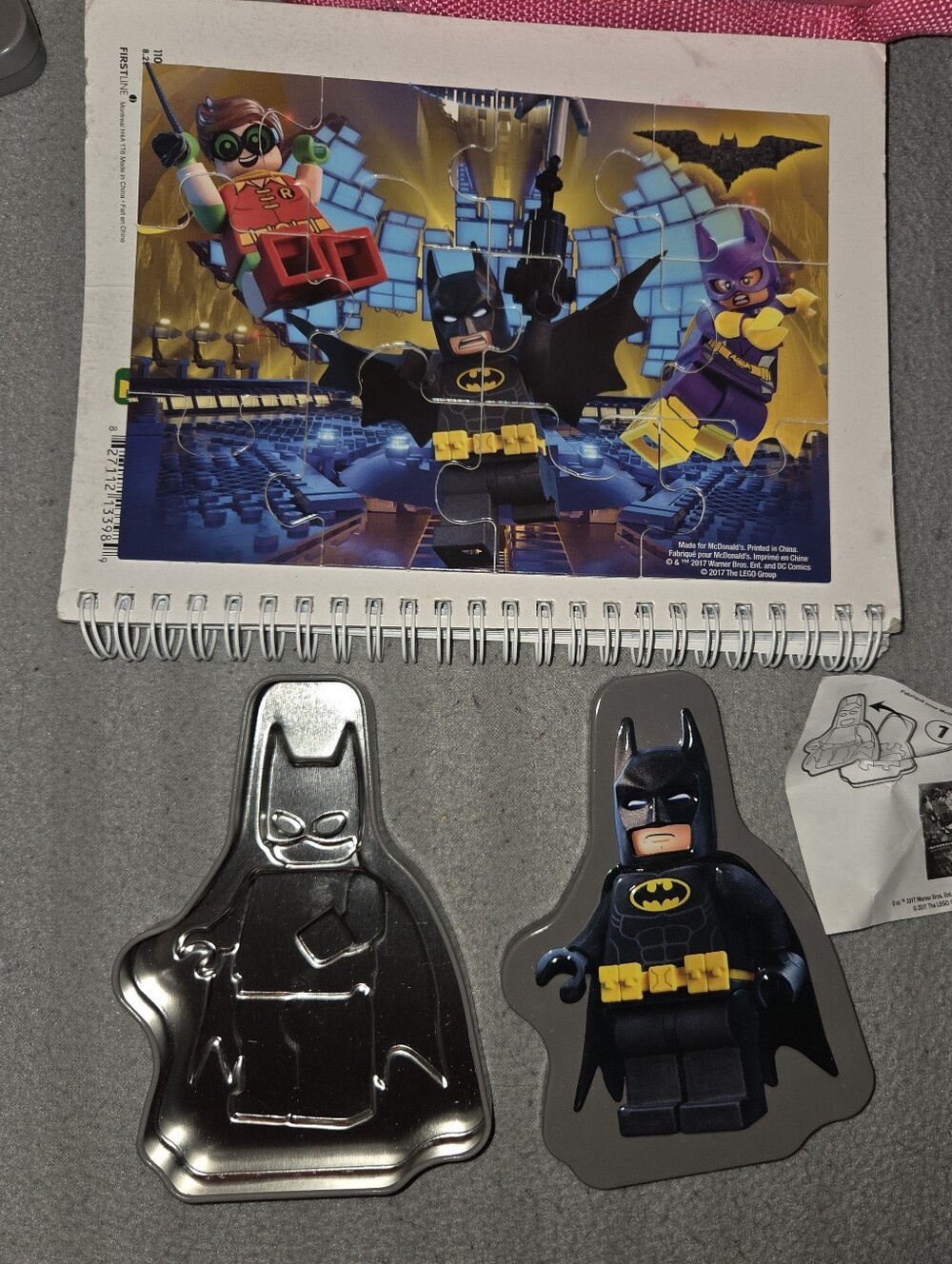 McDonald's Happy Meal promotional Batman 2017